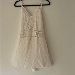 Lulus white tunic shirt